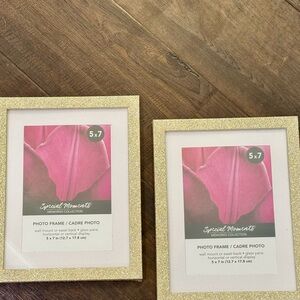 Special Moments Glittering Gold Picture Frame Duo